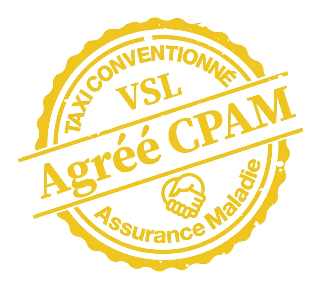 Logo Taxi conventionné agréé CPAM 